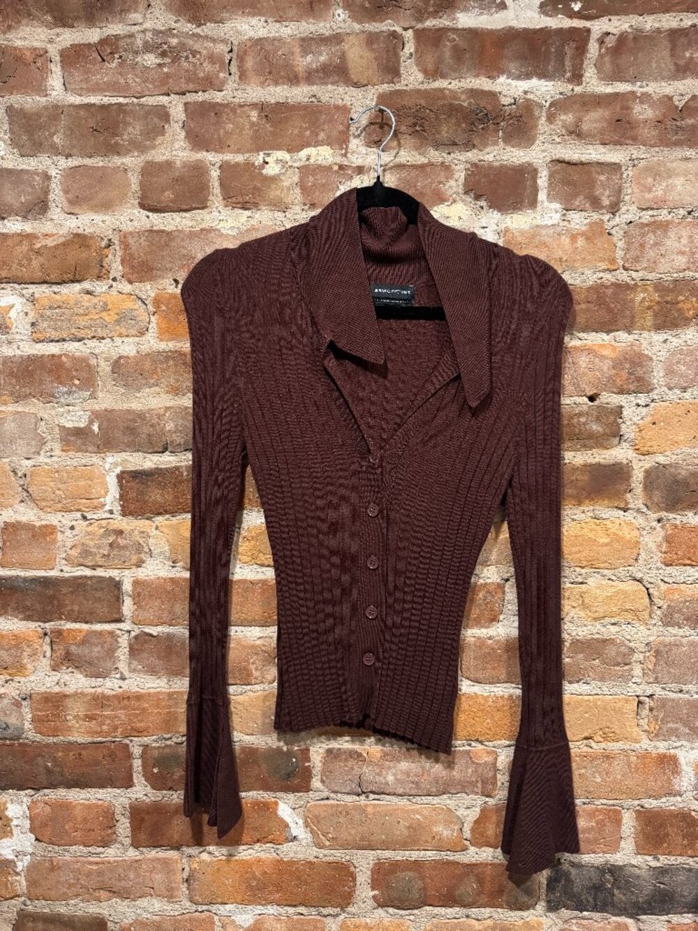 URBAN OUTFITTERS DYLAN RIBBED FLYAWAY CARDIGAN